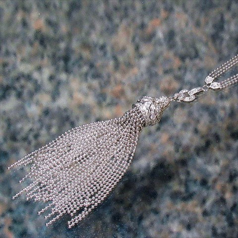K18WG Diamond Necklace 1.95cts