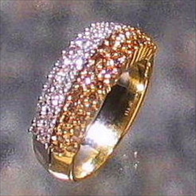 K18WG Diamond 1.11cts Ring