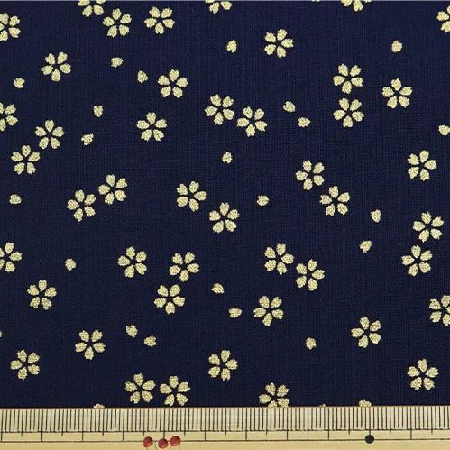 【生地B】ラメ 桜