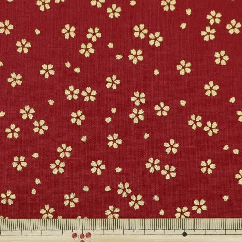 【生地B】ラメ 桜