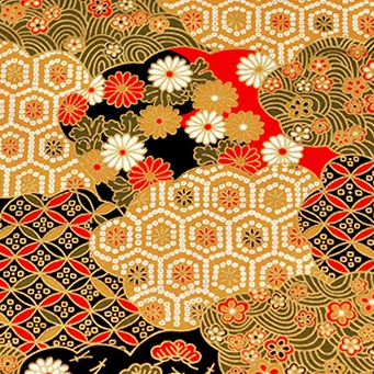 【生地A】菊花亀甲