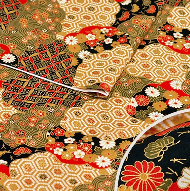 【生地A】菊花亀甲