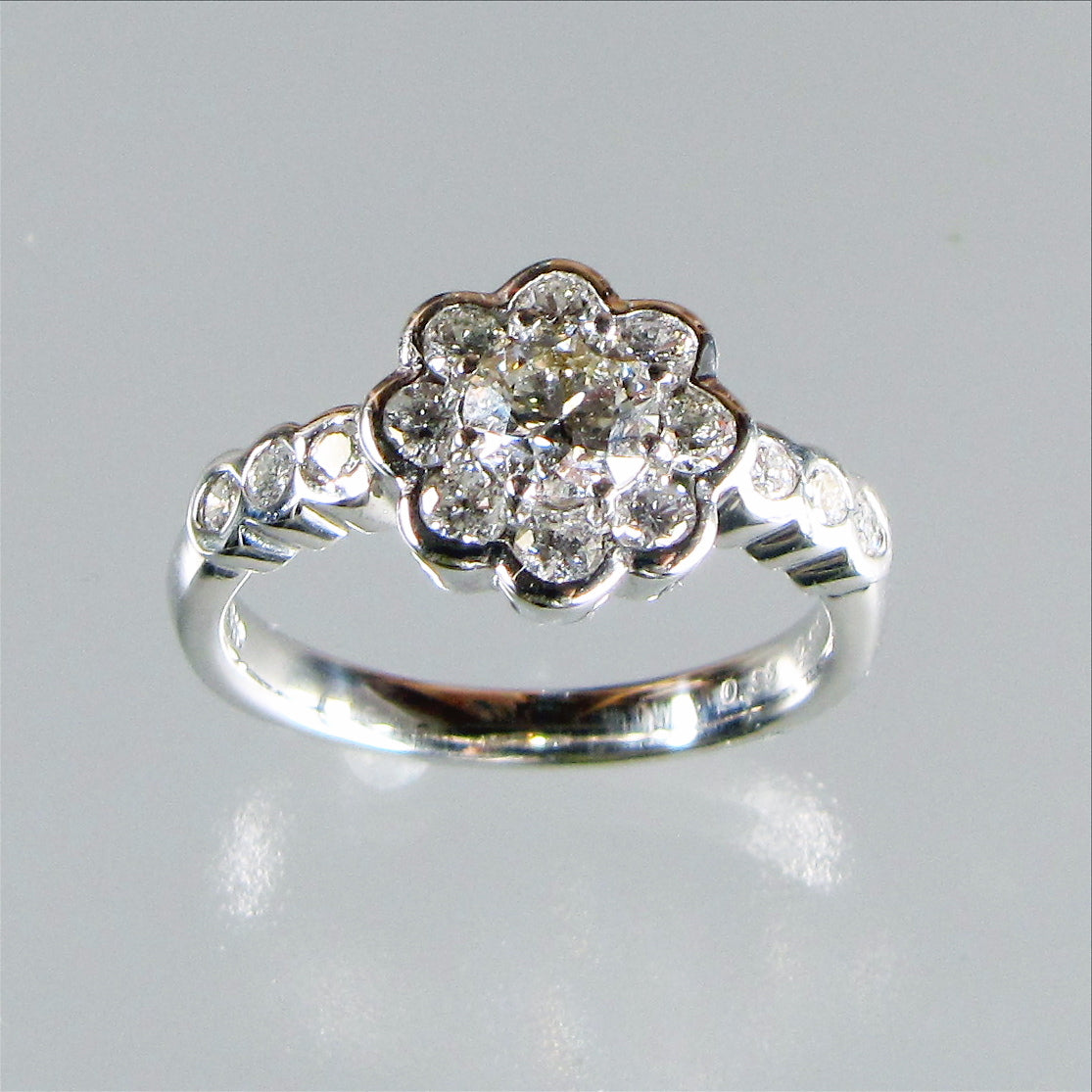 PT900 Diamond 0.55ct 0.55ct Ring