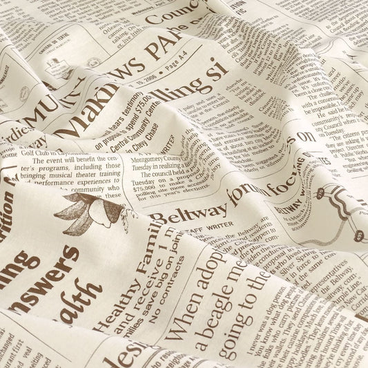 【生地A】ニュースペーパー