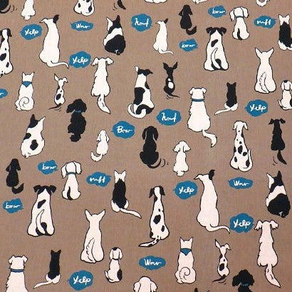 【生地A】わんこの後ろ姿