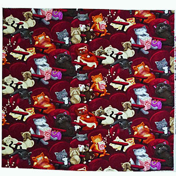 【生地A】映画鑑賞のネコ