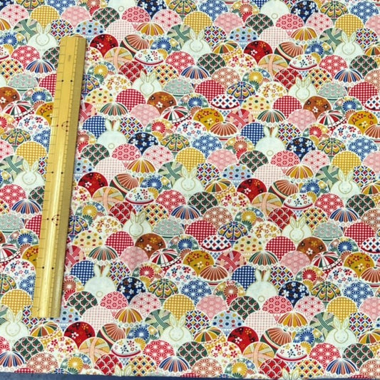 【生地A】鞠とうさぎ