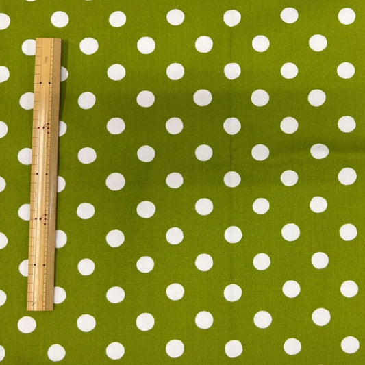 【生地B】ドット帆布 中