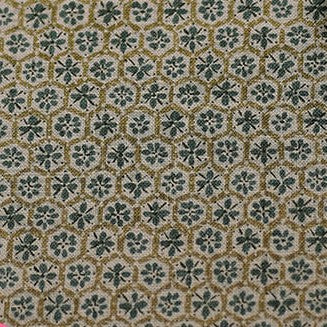 【生地A】小紋 六角形 亀甲