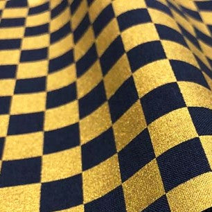 【生地B】金襴 市松