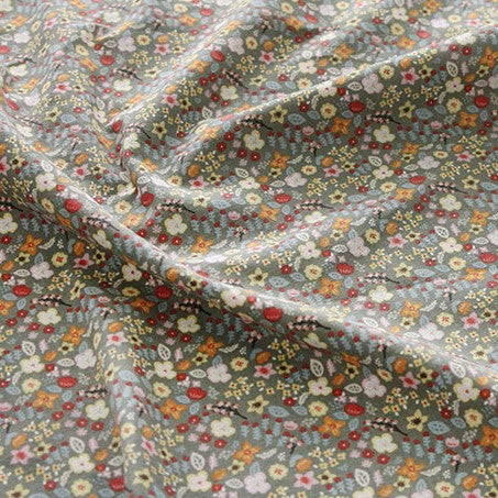 【生地A】野原に咲いたフラワー