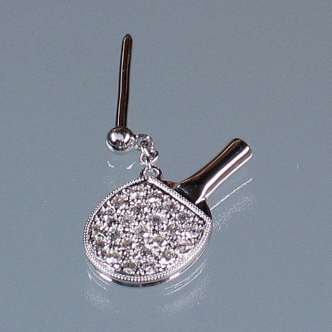 【GEM RACKET】    K18WG Pintack  Diamond