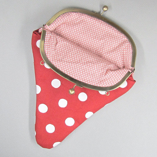 【特価販売中】 帆布水玉と鹿の子