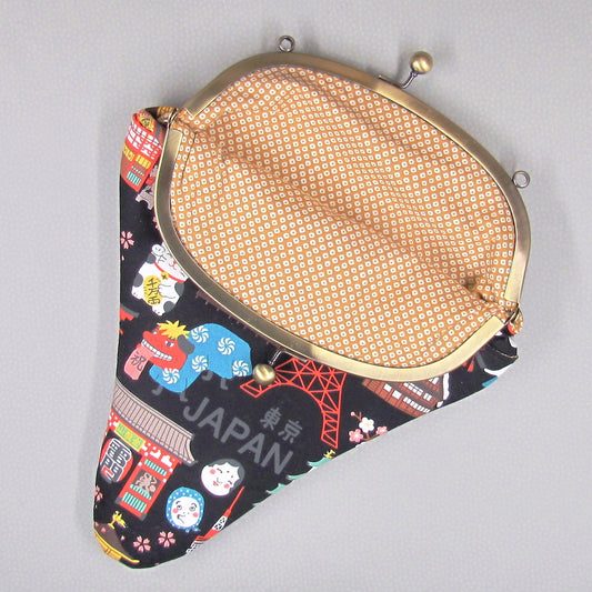 【がま口】 HELLO JAPANと鹿の子075