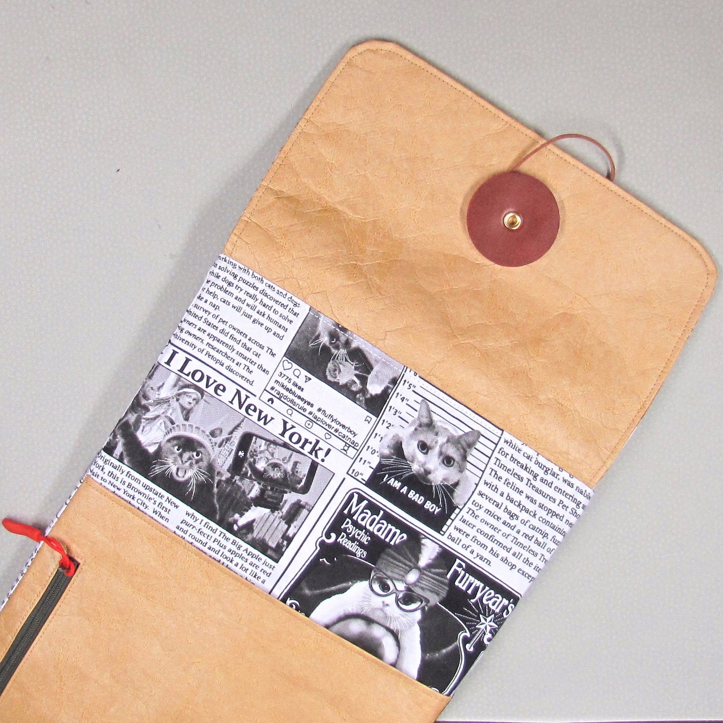 【玉紐】 Tyvek®TYPE5 ネコ新聞