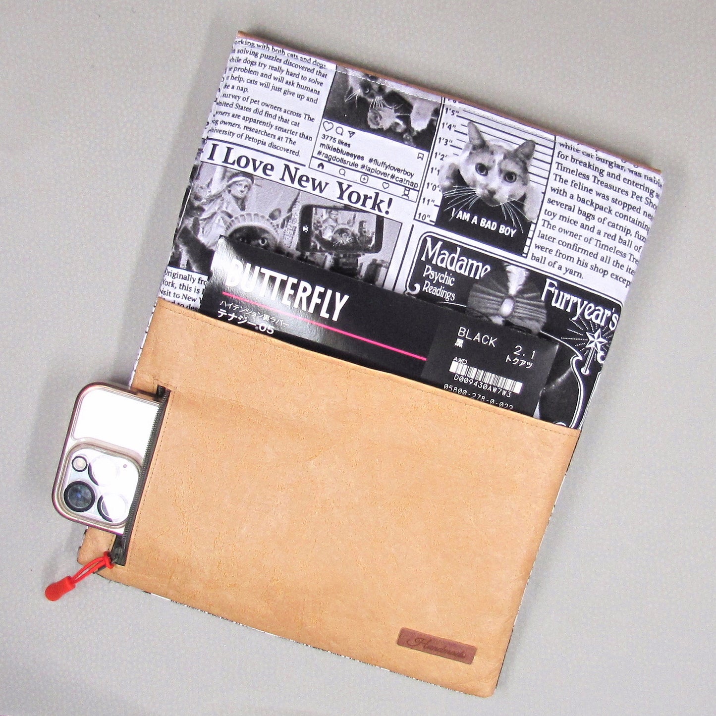【玉紐】 Tyvek®TYPE5 ネコ新聞