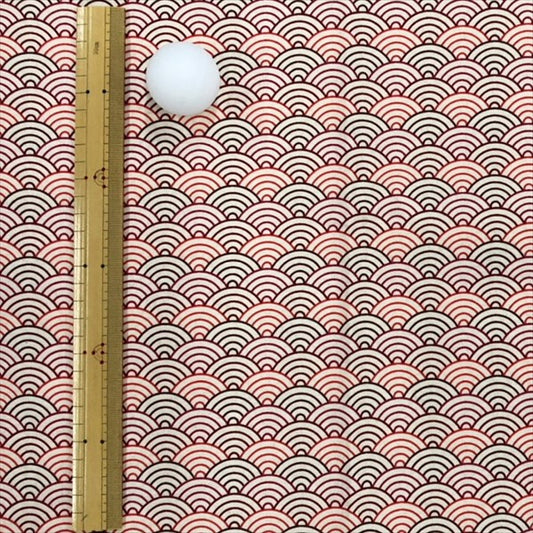 【生地B】彩り青海波