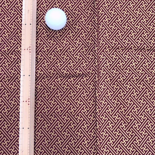 【生地B】金襴 紗綾形