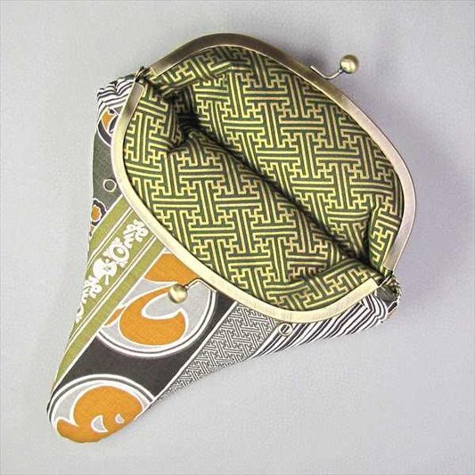 【がま口】 め組と紗綾形