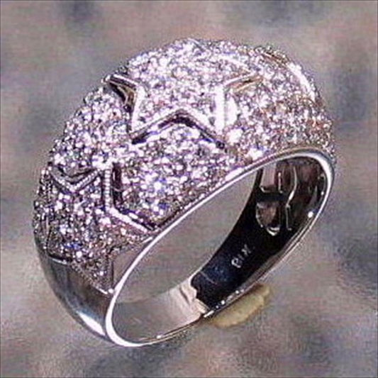 K18WG Diamond 1.15cts Ring