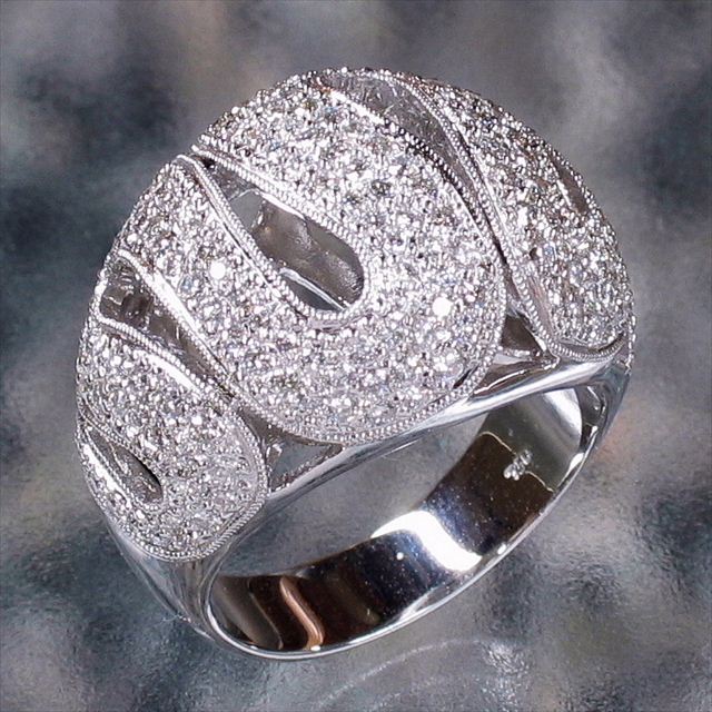 K18WG Diamond 1.50cts Ring