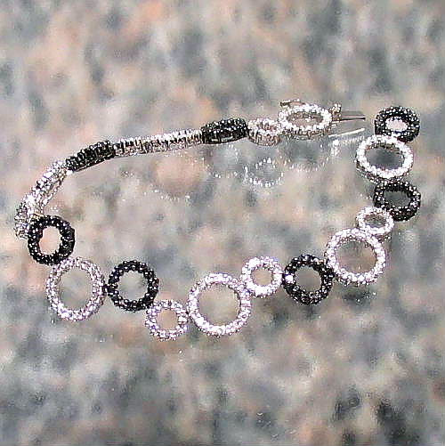 K18WG　Diamond Bracelet　4.50cts