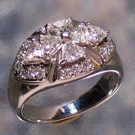 PT900 Diamond 1.00ct Ring