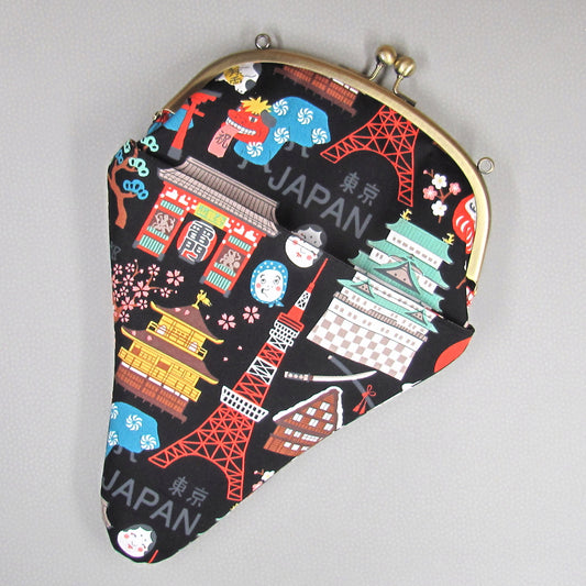 【がま口】 HELLO JAPANと寿司