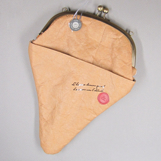 【がま口】Tyvek®と亀甲