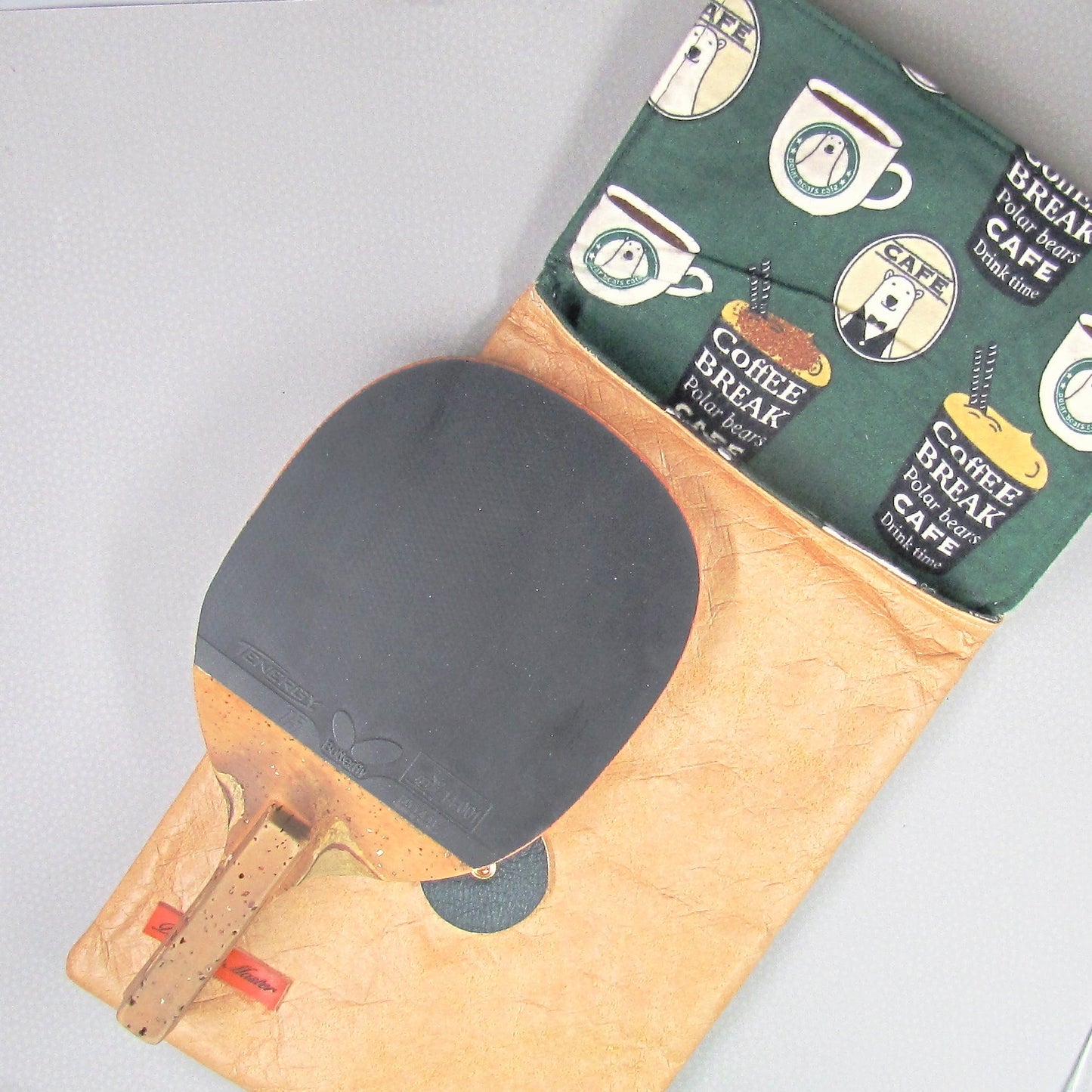 【生地B】ベアーコーヒーブレイク大柄