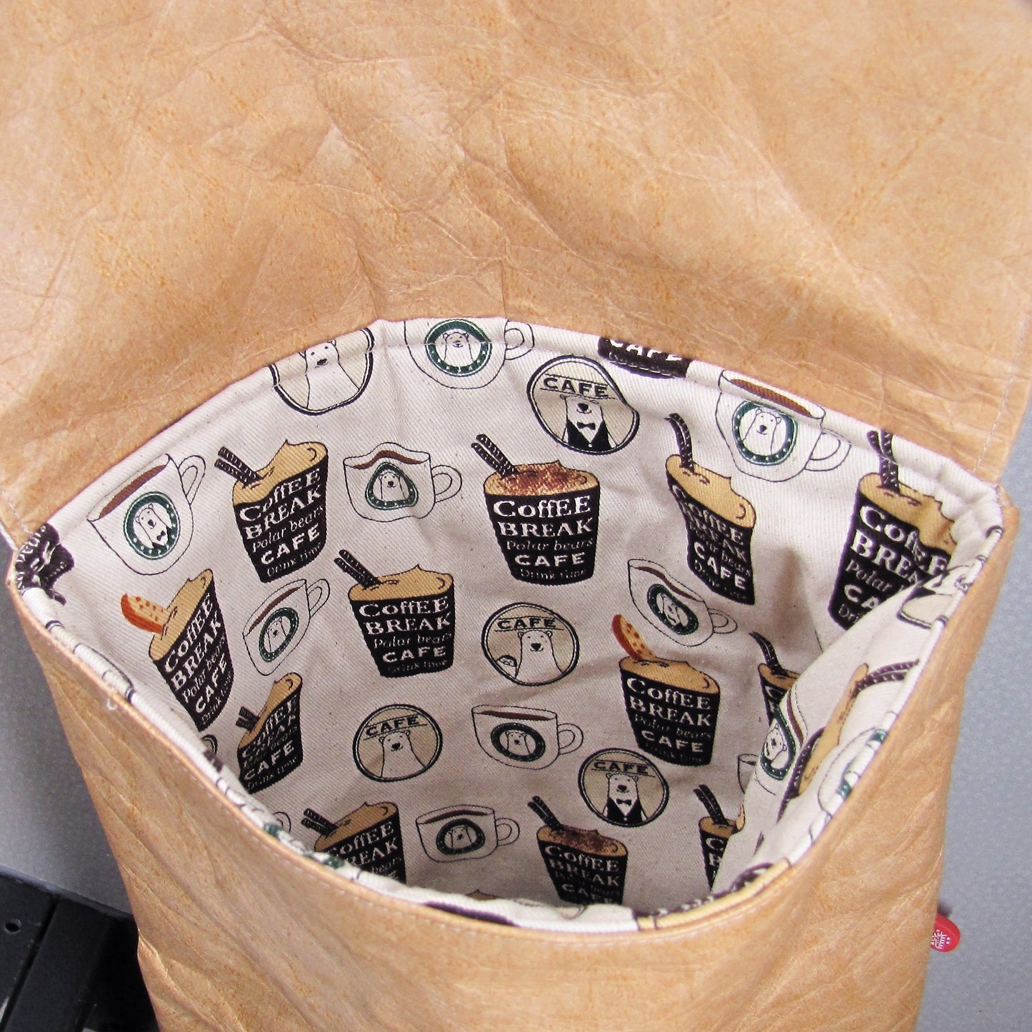 【生地B】ベアーコーヒーブレイク小柄