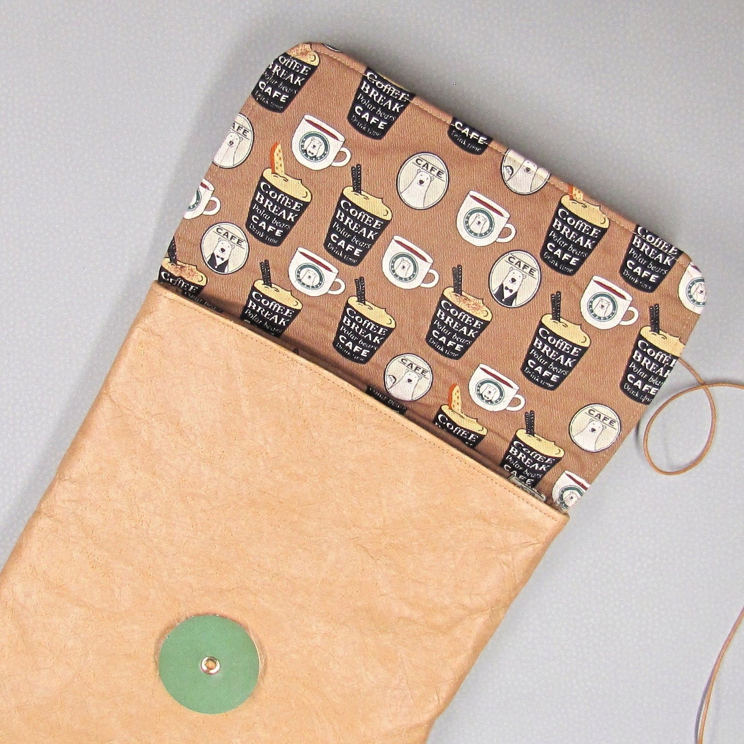 【生地B】ベアーコーヒーブレイク小柄