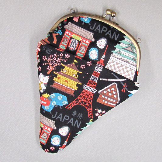 【がま口】 HELLO JAPANと寿司